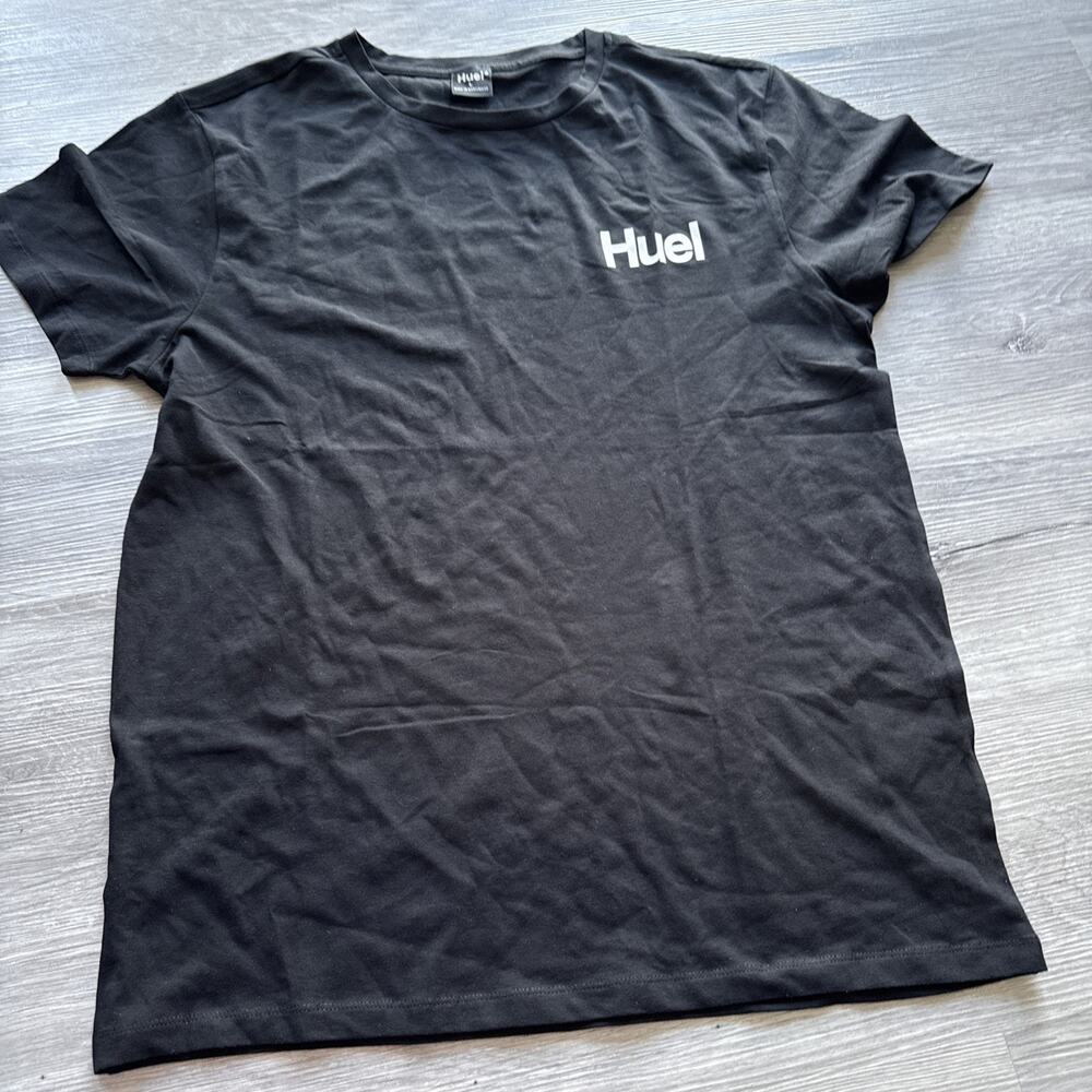 Huel T-Shirt Tee, Black, Large